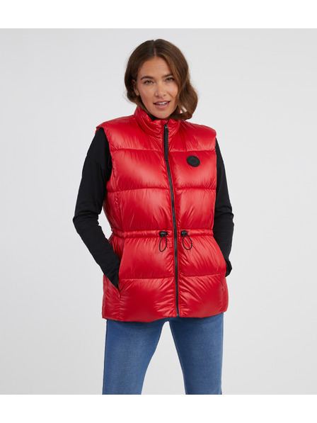Sam 73 Červená dámska prešívaná vesta SAM 73 Charlotte