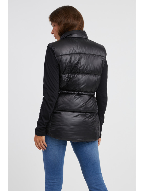 Sam 73 Čierna dámska prešívaná vesta SAM 73 Charlotte