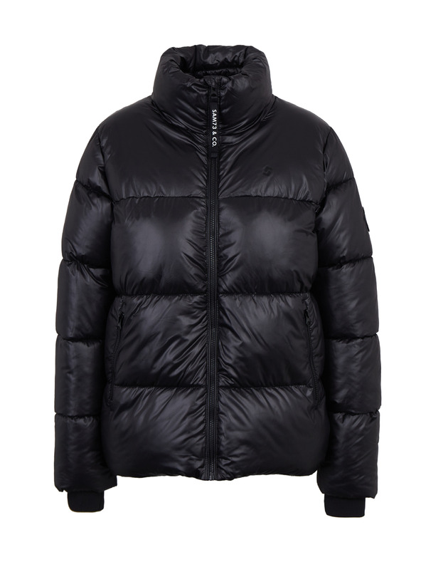 Sam 73 Čierna dámska zimná prešívaná bunda SAM 73 Jamie