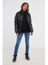 Sam 73 Čierna dámska zimná prešívaná bunda SAM 73 Jamie