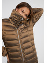 Sam 73 Hnedá dámska zimná prešívaná bunda SAM 73 Beta