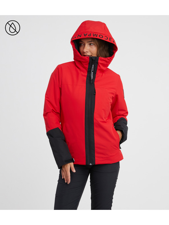 Sam 73 Čierno-červená dámska bunda SAM 73 Minerva