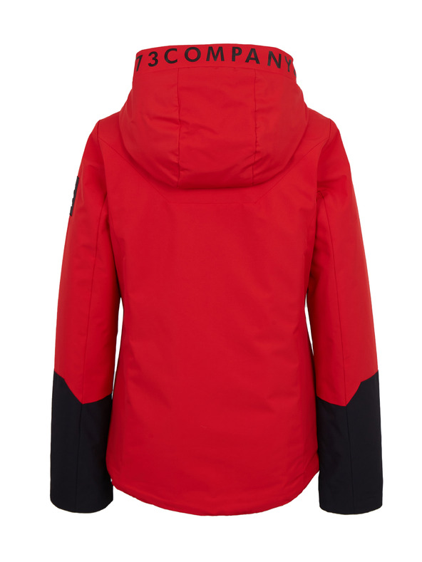 Sam 73 Čierno-červená dámska bunda SAM 73 Minerva