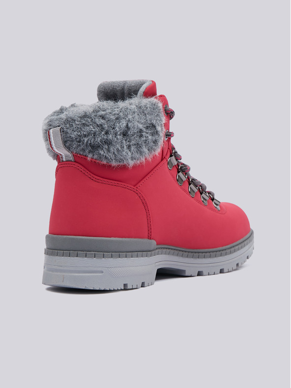 Sam 73 Ružová dámska zimná členková obuv SAM 73 Carina