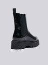 Sam 73 Čierne dámske členkové topánky SAM 73 Lacerta