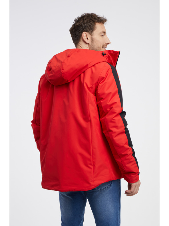 Sam 73 Červená pánska zimná bunda SAM 73 Decimus