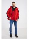 Sam 73 Červená pánska zimná bunda SAM 73 Decimus