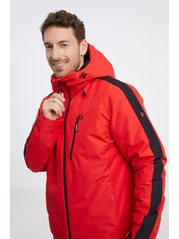 Sam 73 Červená pánska zimná bunda SAM 73 Decimus