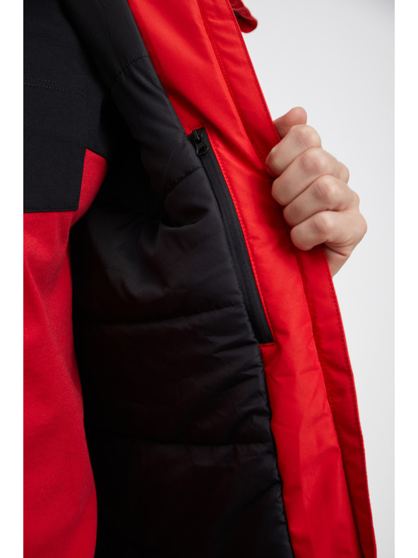 Sam 73 Červená pánska zimná bunda SAM 73 Decimus