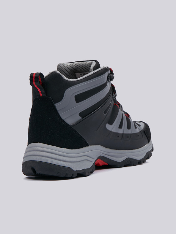 Sam 73 Čiernošedá pánska zimná členková obuv SAM 73