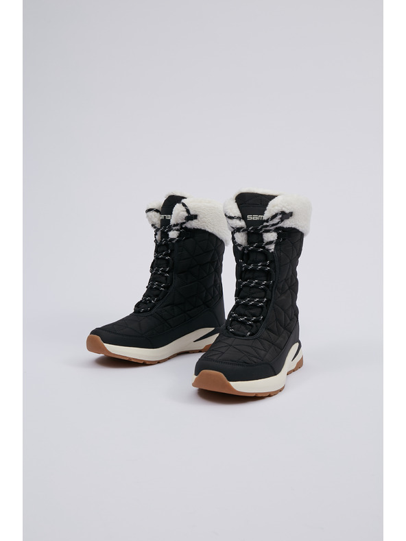 Sam 73 Čierne dámske zimné čižmy SAM 73