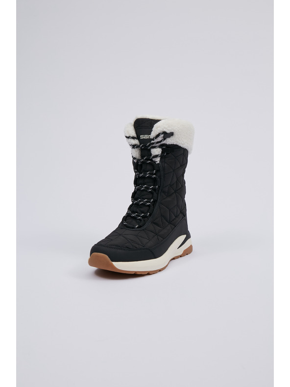 Sam 73 Čierne dámske zimné čižmy SAM 73