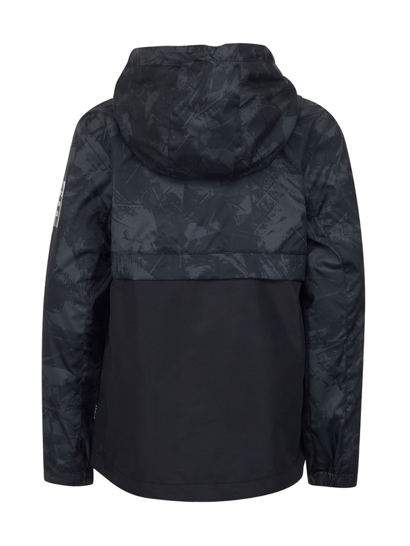 Sam 73 Čierny detský vzorovaný anorak SAM 73 Juno