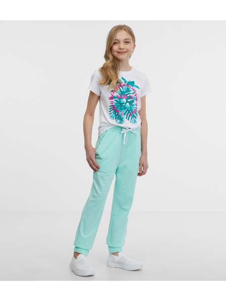 Sam 73 Tyrkysové dievčenské tepláky SAM 73 Sula