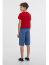 Sam 73 Modré chlapčenské teplákové šortky SAM 73 Falko