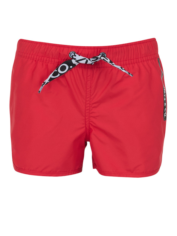 Sam 73 Červené dievčenské šortky SAM 73 Winnie