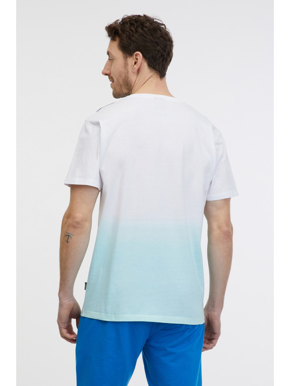 Sam 73 Modro-biele pánske tričko SAM 73 Vito