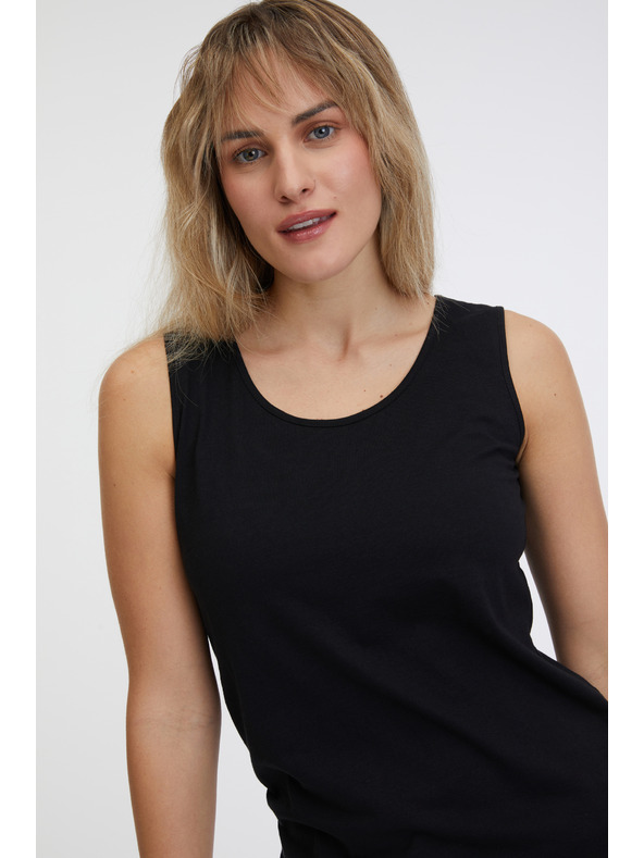 Sam 73 Čierne dámske tielko SAM 73 Carla