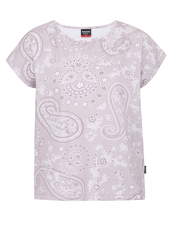 Sam 73 Svetlofialové dámske vzorované tielko SAM 73 Margarita