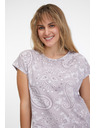 Sam 73 Svetlofialové dámske vzorované tielko SAM 73 Margarita