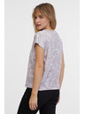 Sam 73 Svetlofialové dámske vzorované tielko SAM 73 Margarita