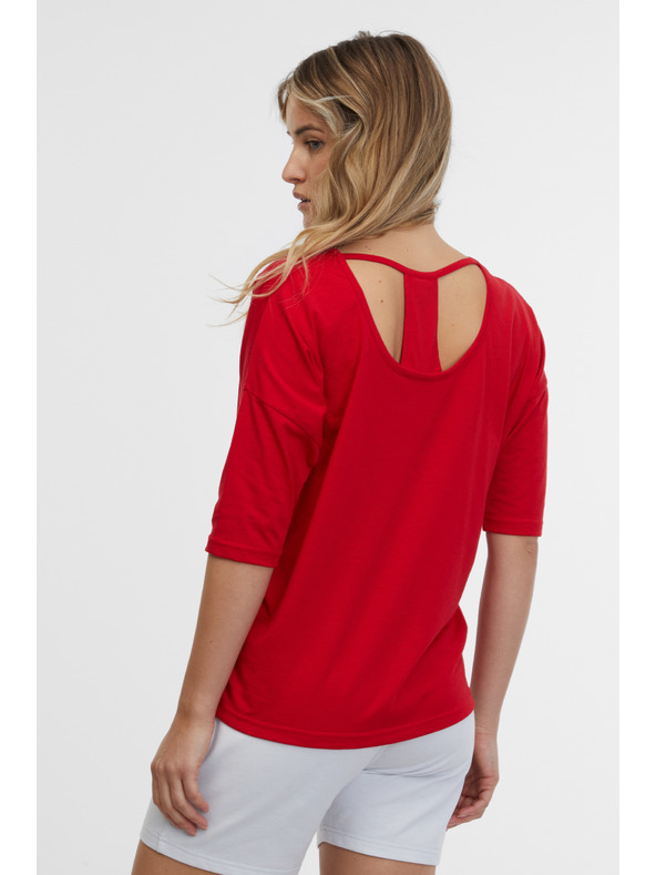Sam 73 Červené dámske tričko SAM 73 Carlota
