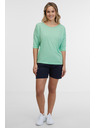 Sam 73 Svetlozelené dámske tričko SAM 73 Carlota