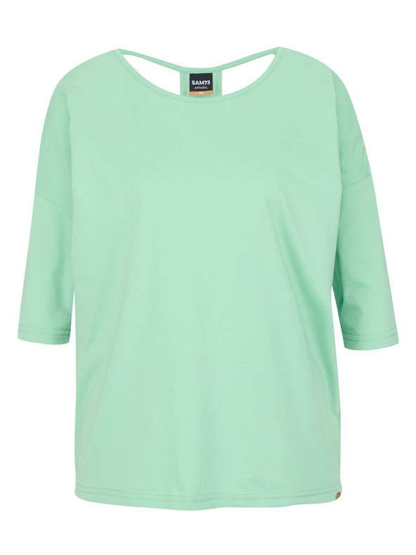 Sam 73 Svetlozelené dámske tričko SAM 73 Carlota