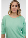 Sam 73 Svetlozelené dámske tričko SAM 73 Carlota