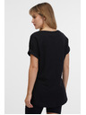 Sam 73 Čierne dámske tričko SAM 73 Carolina