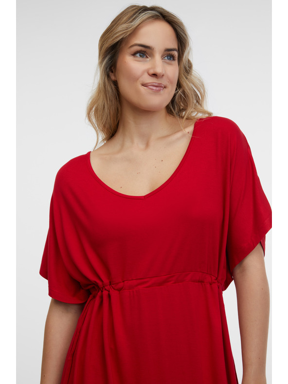 Sam 73 Červené dámske šaty SAM 73 Leandra