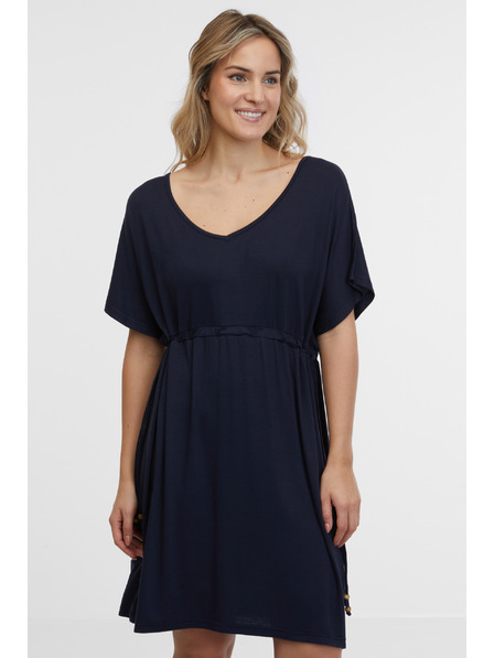 Sam 73 Tmavomodré dámske šaty SAM 73 Leandra