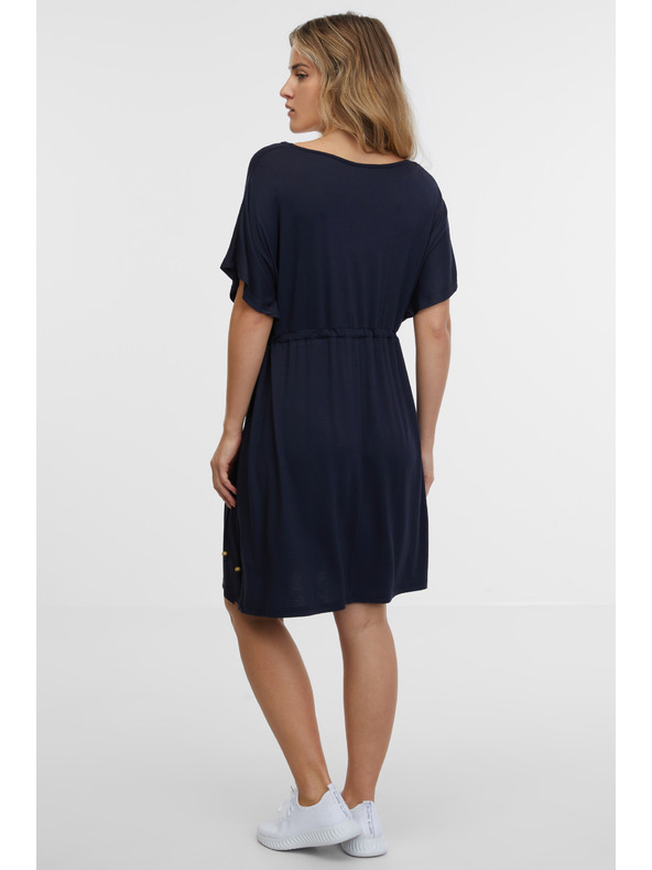 Sam 73 Tmavomodré dámske šaty SAM 73 Leandra