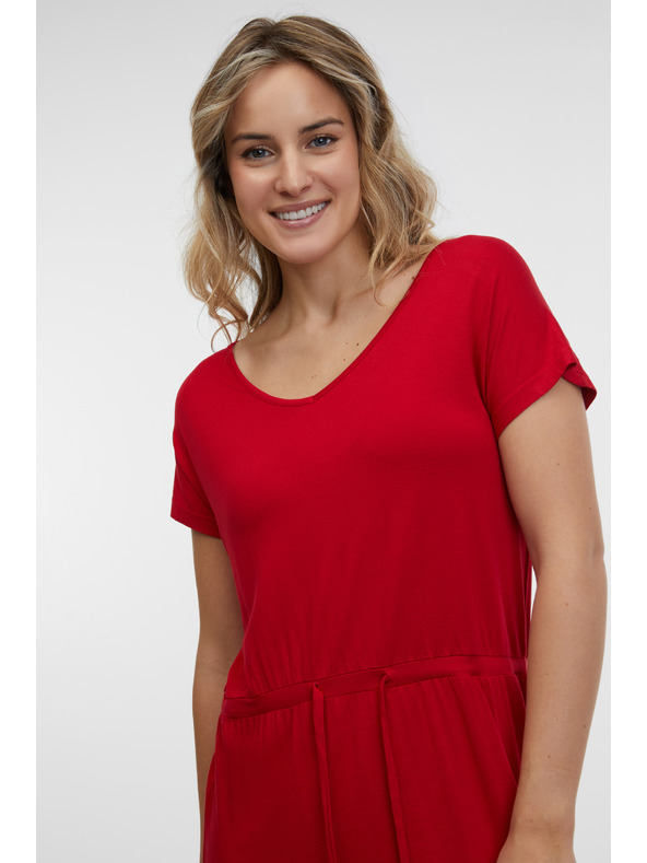 Sam 73 Červené dámske šaty SAM 73 Doria