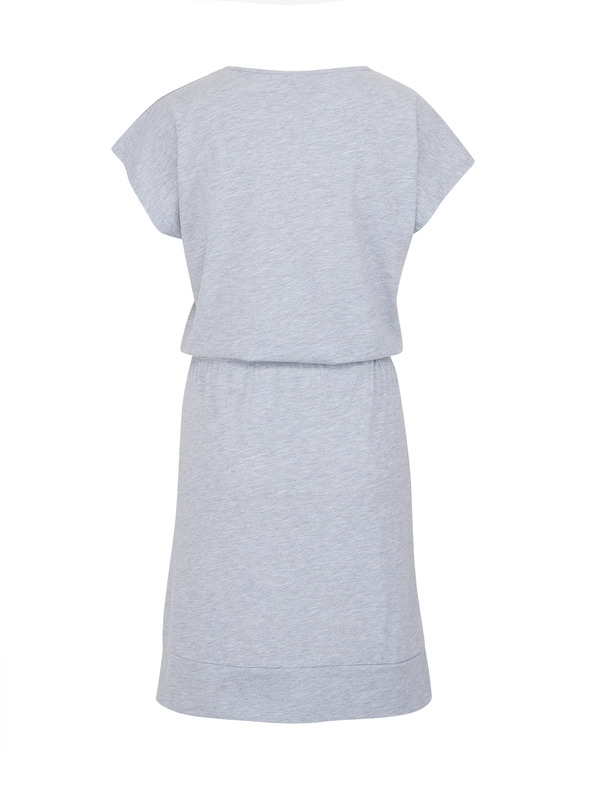 Sam 73 Svetlošedé dámske pruhované šaty SAM 73 Esperanza