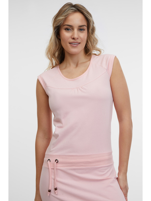 Sam 73 Svetloružové dámske šaty SAM 73 Perla