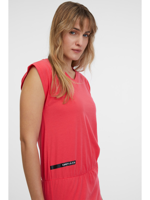 Sam 73 Koralové dámske šaty SAM 73 Eugenia