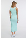 Sam 73 Tyrkysové dámske základné maxi šaty SAM 73 Rita