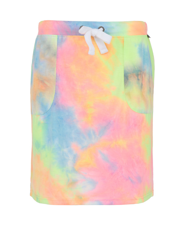 Sam 73 Modro-ružová vzorovaná dámska sukňa SAM 73 Tiara