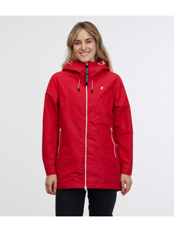 Sam 73 Červená dámska ľahká bunda SAM 73 Albina