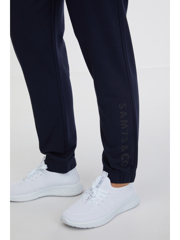 Sam 73 Tmavomodré dámske tepláky SAM 73 Magdalena