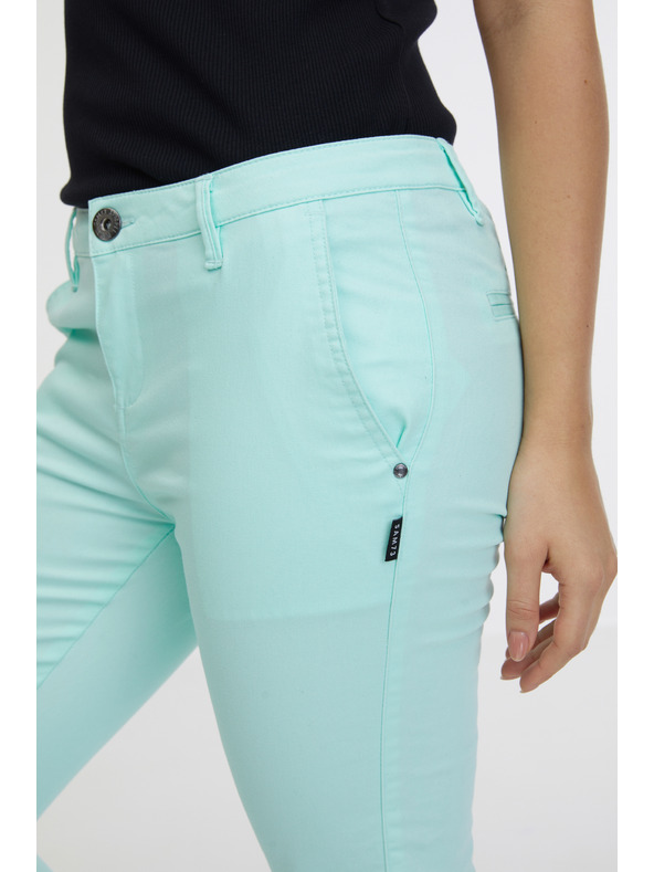 Sam 73 Svetlozelené dámske tepláky SAM 73 Alma