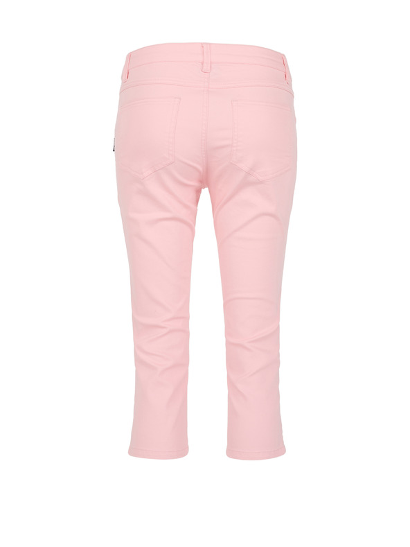 Sam 73 Svetloružové dámske trojštvrťové slim fit džínsy SAM 73 Amara