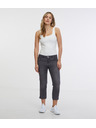 Sam 73 Šedé dámske trojštvrťové džínsy rovného strihu SAM 73 Antonella