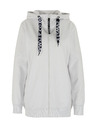 Sam 73 Svetlošedá dámska mikina na zips s kapucňou SAM 73 Lisa