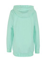 Sam 73 Tyrkysová dámska mikina na zips s kapucňou SAM 73 Lisa