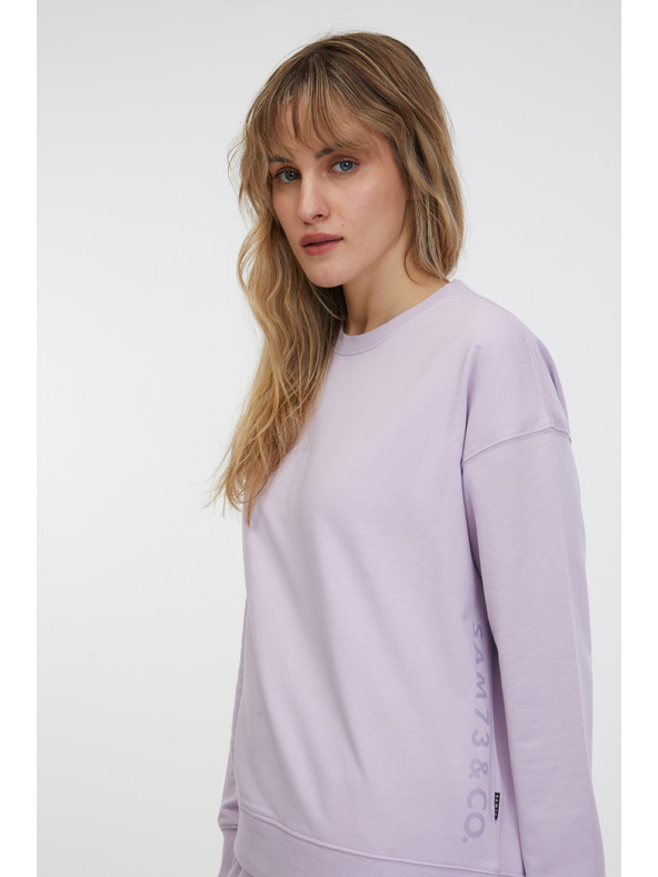 Sam 73 Svetlofialová dámska mikina SAM 73 Luana