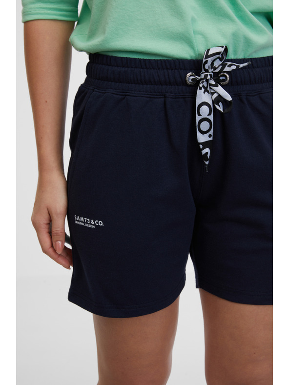 Sam 73 Tmavomodré dámske tepláky SAM 73 Malena