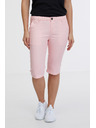 Sam 73 Svetloružové dámske kapri nohavice SAM 73 Ariel