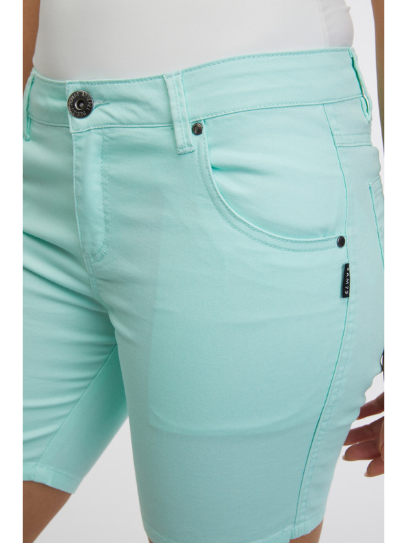 Sam 73 Tyrkysové dámske šortky SAM 73 Frida